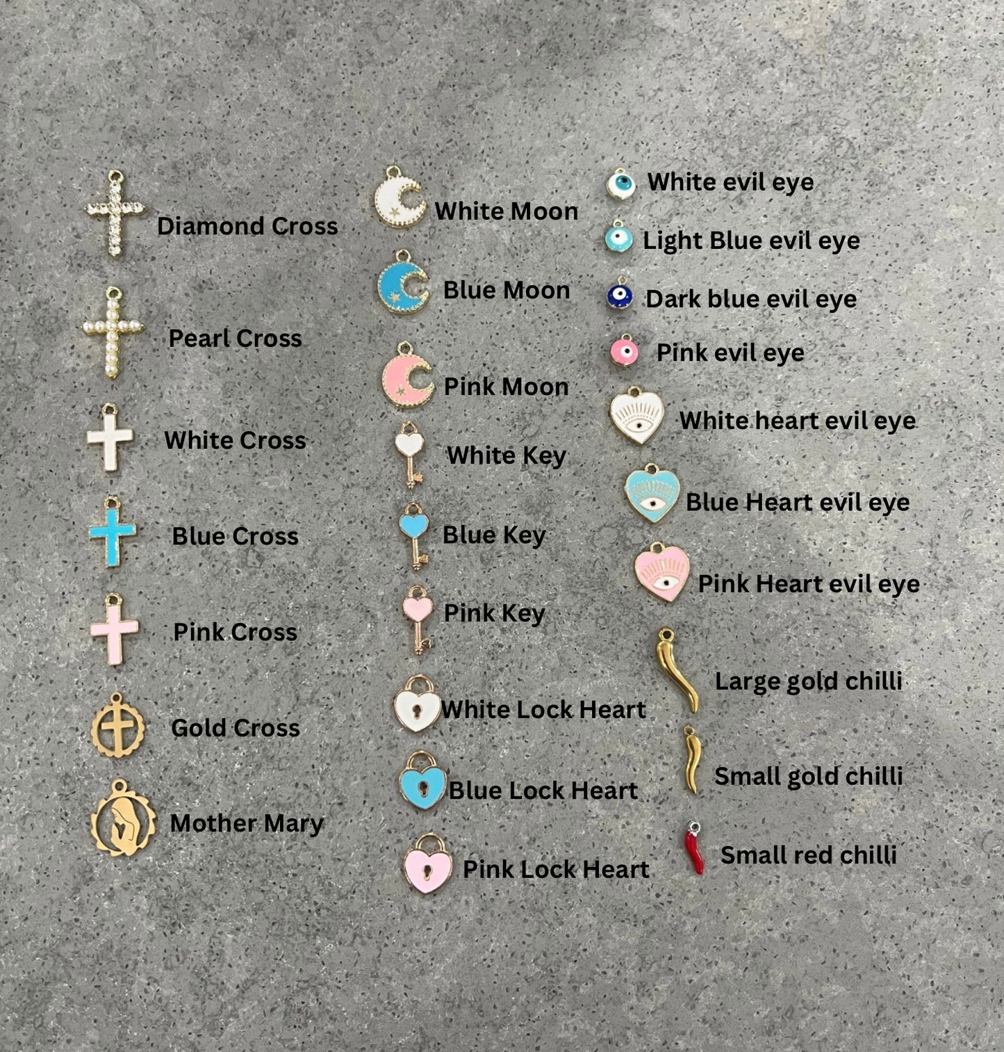 Keepsake Pin- 3 Charms