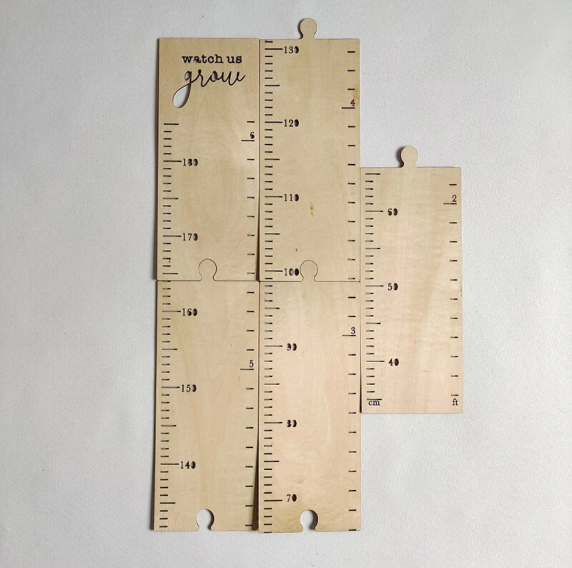 Watch us grow- Height Chart